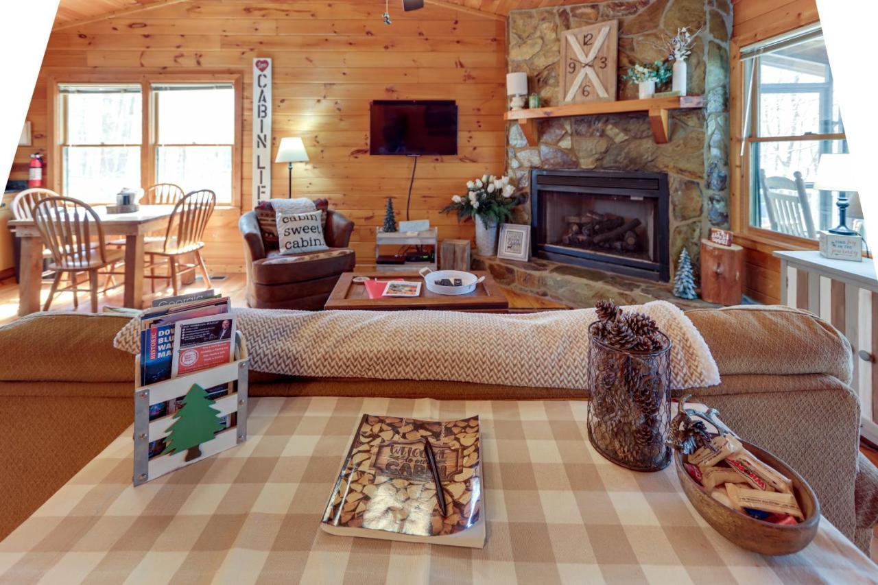 Blue Ridge Cozy Cabin In The Woods With Hot Tub! Exterior foto
